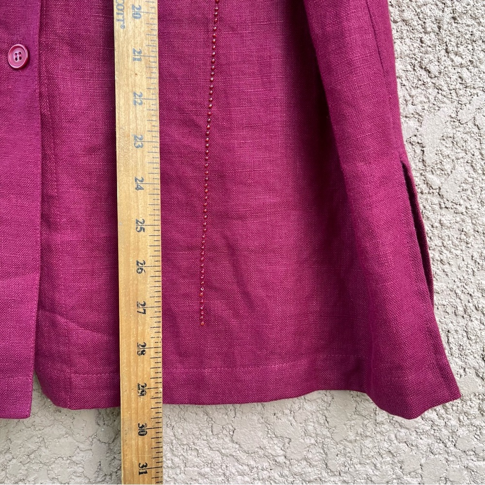 Women’s 100% Linen 2-Piece Set Sleeveless Shirt‎ Pants Airy Breathable Lagenlook - Picture 11 of 17